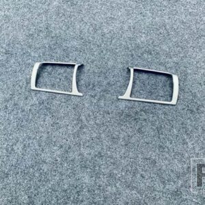 日産 エクストレイルローグ T33 2021 2022 カーアクセサリー ABS クロームステアリングホイールパネルカバーベゼルトリムインサートバッジモー - Matte