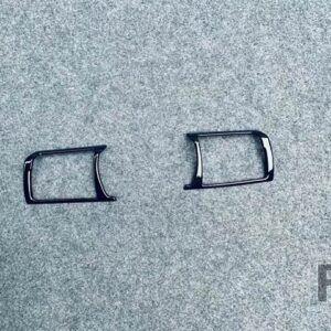 日産 エクストレイルローグ T33 2021 2022 カーアクセサリー ABS クロームステアリングホイールパネルカバーベゼルトリムインサートバッジモー - Piano Black