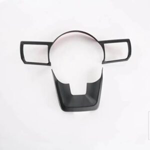 日産 エクストレイルローグ T33 2021 2022 カーアクセサリー ABS クロームステアリングホイールパネルカバーベゼルトリムインサートバッジモー - Peach Wood Grain