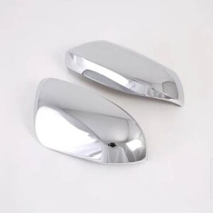 トヨタ VIOS 2023 2024 カーアクセサリー ABS クロームドアサイドミラーカバートリムリアビューキャップオーバーレイモールドガーニッシュ - ABS Chrome