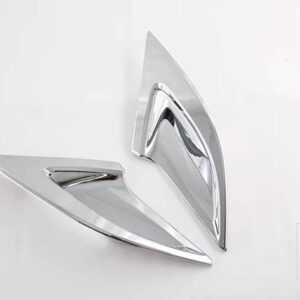 ホンダ 11TH 世代 アコード 2023 2024 カーアクセサリー ABS クロームフロントフォグライトランプカバートリムモールドベゼルガーニッシュ - ABS Chrome