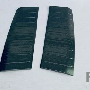 ホンダ WR-V WRV DG5 2024 2025 カーアクセサリーステンレスリアトランクスカッフプレートドアシルカバーモールドガーニッシュ - Black