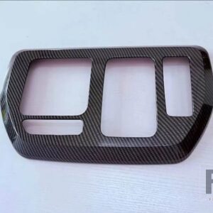 ホンダ フリード 2024 2025 カーアクセサリー ABS ギアシフトパネルセンターコンソールカバートリムフレーム - Carbon Fiber Style