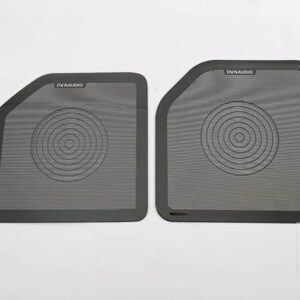 DENZA D9 DMI EV 2022 2023 2024 カーアクセサリーステンレススピーカートランクツイーターカバートリム - Black