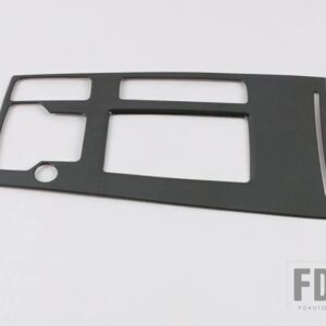 マツダ 6 アテンザ MAZDA6 2018 2019 2020 ステンレスギアシフトパネルセンターコンソールカバートリムフレームステッカー - Black