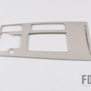 マツダ 6 アテンザ MAZDA6 2018 2019 2020 ステンレスギアシフトパネルセンターコンソールカバートリムフレームステッカー - Silver