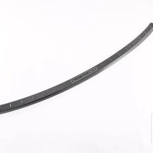 ハン EV DM 2022 2023 カーボンスタイルリアバンパー窓枠外側内側トランク装飾プレートペダル - external