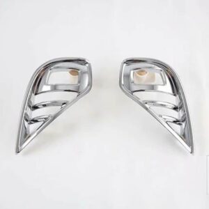 トヨタ ハイランダー XU70 2021 2022 カーアクセサリー ABS クロームフロントフォグライトランプカバートリムモールドベゼルガーニッシュスタイ - ABS Chrome