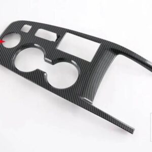 日産 エクストレイルローグ T33 2021 2022 カーアクセサリーカーボンスタイルギアシフトパネルセンターコンソールカバートリム - Carbon Fiber Style