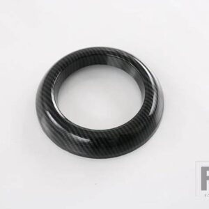 ミニクラブマン F54 2022 カーアクセサリー ABS ギアシフトパネルセンターコンソールカバートリムフレーム - Carbon Fiber Style