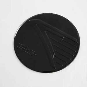 MG HS 2018-2023 カーアクセサリーカーボンスタイルタンクキャップカバートリムオイル燃料 - piano black
