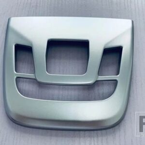 トヨタ BZ4X EA10 2022 2023 カーアクセサリー ABS クロームインテリアフロント読書灯トリムカバー - Silver