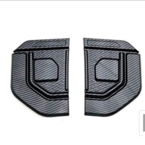 トヨタ プラド LC250 2024 2025 カーアクセサリーカーボンスタイルエアフローベントフェンダートリムバッジ - carbon fiber style