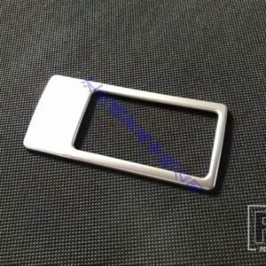 マツダ ABS クロームヘッドライトスイッチボタンコントロールパネルカバートリムベゼル CX-5 CX5 2017-20 カーアクセサリー - White