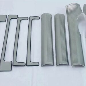 メルセデスベンツ Eクラス E200 220 250 300 350 2023-2025 ステンレスインナー内側ドアシルパネルスカッフプレートキックステップトリム - Silver