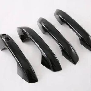 アトー 3 元プラス 2022 2023 カーアクセサリー ABS クロームドアハンドルカバースマートキー穴キャッチキャップトリムモールド - left-hand drive 1