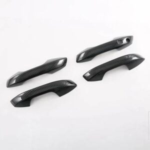アトー 3 元プラス 2022 2023 カーアクセサリー ABS クロームドアハンドルカバースマートキー穴キャッチキャップトリムモールド - left hand drive