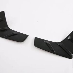 アトー 3 元プラス 2022 2023 カーボンスタイルリアリフレクターフォグライトランプカバートリムベゼルフレームガーニッシュ - piano black
