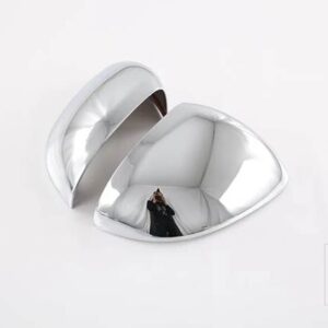 メルセデスベンツ Eクラス E200 220 250 300 350 2023-2025 ABS クロームドアサイドミラーカバートリムリアビューキャップオーバーレイモールド - ABS Chrome