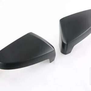 いすゞ D-MAX RG 2019-2022 2020 カーアクセサリーマットブラックドアサイドミラーカバートリムリアビューキャップオーバーレイモールドガーニ - Black