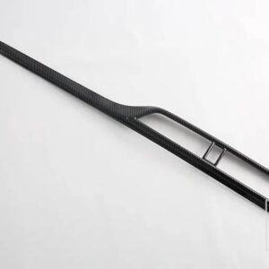 MG ZS 2017-2023 カーボンスタイル中央制御計器空調アウトレットスペシャルな装飾フレーム - Right seat driving