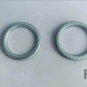 トヨタ プラド LC250 2024 2025 カーアクセサリー ABS フロントサイド円形エアアウトレットモールド装飾アクセントモデリング - Silver