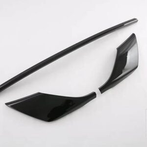 歌プラス DMI 2022 2023 カーアクセサリーカーボンスタイルリアバンパースキッドプロテクターガードプレート - piano black