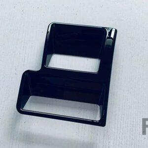 スズキ スペーシアカスタム MK54S MK94S 2024 2025 カーアクセサリー ABS ヘッドライトスイッチボタンコントロールパネルカバートリムベゼル - Piano Black
