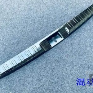 トヨタ プラド LC250 2024 2025 カーアクセサリーステンレスリアトランクスカッフプレートドアシルカバーモールドガーニッシュ - Oil electric hybrid3