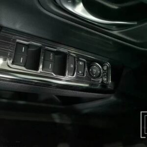 ホンダ CRV CR-V RS 2023 2024 カーアクセサリーステンレスドア窓アームレストカバースイッチパネルトリムモールディングガーニッシュ - Black Titanium