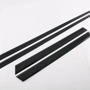 ホンダ 11TH 世代 アコード 2023 2024 カーアクセサリー ABS クロームサイドドアボディモールドモールドトリム - carbon fiber style