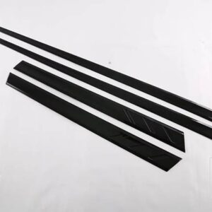 ホンダ 11TH 世代 アコード 2023 2024 カーアクセサリー ABS クロームサイドドアボディモールドモールドトリム - piano black