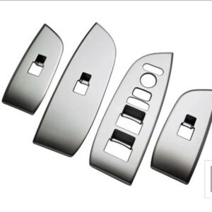 ホンダ WR-V WRV DG5 2024 2025 カーアクセサリー ABS ドア窓アームレストカバースイッチパネルトリムモールディングガーニッシュ - Silver