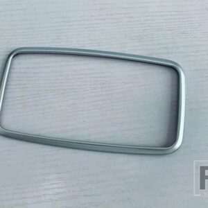 トヨタ BZ4X EA10 2022 2023 カーアクセサリー ABS クロームインテリアリア読書灯トリムカバー - Silver