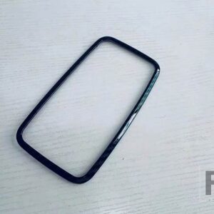 トヨタ BZ4X EA10 2022 2023 カーアクセサリー ABS クロームインテリアリア読書灯トリムカバー - Carbon Fiber Style