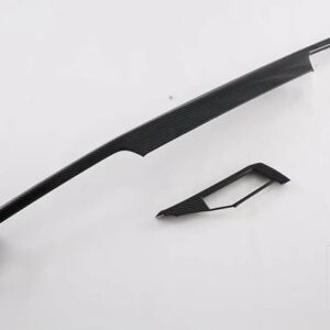 トヨタ VIOS 2023 2024 カーアクセサリーカーボンスタイルセンターコンソールインテリア計器パネル周囲トリム - Right Hand Drive