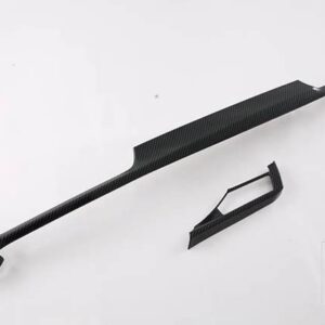 トヨタ VIOS 2023 2024 カーアクセサリーカーボンスタイルセンターコンソールインテリア計器パネル周囲トリム - Left Hand Drive