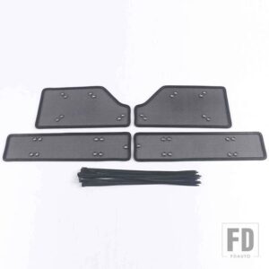 トヨタ ミドルスクリーニングメッシュフロントグリルメッシュ RAV4 2016-2024 フロントグリルネットカバーステンレスカーアクセサリー - 21 Dual Engine