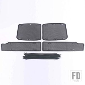BMW ミドルスクリーニングメッシュフロントグリルメッシュ X3 X3M 2018-2023 フロントグリルネットカバーステンレスカーアクセサリー - 22 No ACC