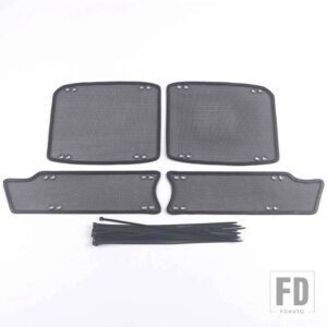 BMW ミドルスクリーニングメッシュフロントグリルメッシュ X3 X3M 2018-2023 フロントグリルネットカバーステンレスカーアクセサリー - 22 with ACC