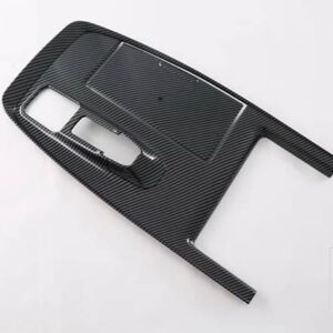 トヨタ アルファード 40 シリーズ ヴェルファイア 2023 2024 カーボンスタイルギアシフトパネルセンターコンソールカバートリムフレームスタイ - Right Hand Drive