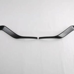 トヨタ イノーバ AG10 2023 2024 2025 カーアクセサリー ABS クロームフロントフォグライトトリムベゼル - carbon fiber style