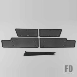 トヨタ ミドルスクリーニングメッシュフロントグリルメッシュ アバロン 2019-2022 2020 フロントグリルネットカバーステンレスカーアクセサリー - 2022 2023