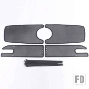 ボルボ ミドルスクリーニングメッシュフロントグリルメッシュ XC90 2017-2024 2019 フロントグリルネットカバーステンレスカーアクセサリー - 20 Luxury Edition