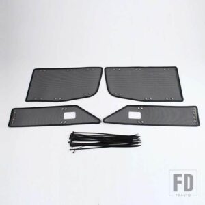 ボルボ ミドルスクリーニングメッシュフロントグリルメッシュ XC90 2017-2024 2019 フロントグリルネットカバーステンレスカーアクセサリー - 24 Hybrid version