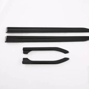 ハン EV DM 2022 2023 カーアクセサリー ABS 葉ボード装飾サメエラ - piano black