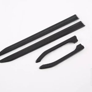 ハン EV DM 2022 2023 カーアクセサリー ABS 葉ボード装飾サメエラ - carbon fiber style
