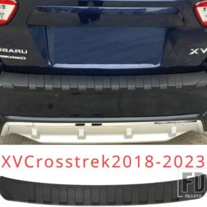 スバル XV CROSSTREK アウトバックフォレスター 2013-2023 リアバンパープロテクタートリムカバー傷つきにくいトランクドア - XV Crosstrek 2018-23