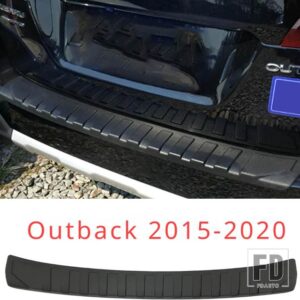 スバル XV CROSSTREK アウトバックフォレスター 2013-2023 リアバンパープロテクタートリムカバー傷つきにくいトランクドア - Outback 2015-2020