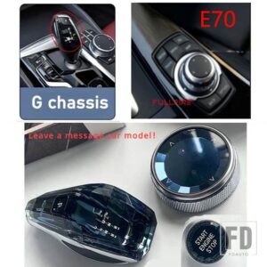 BMW クリスタルギアシフトノブ 3/4/57シリーズ F10 G30 X3 X5シリーズ G05 G01G08 G02 シャーシ ギアレバーカーアクセサリー - 5